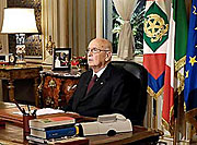 Il Presidente Napolitano