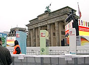 La porta di Brandeburgo simbolo della caduta del muro