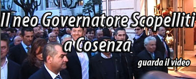 Video: Scopelliti a Cosenza