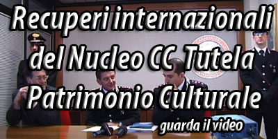 Video: Recuperi internazionali del Nucleo NTPC dei CC Calabria