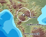 Mappa del sisma