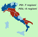 Italia situazione Regioni