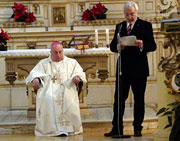 Mons. Nunnari con il Prefetto Cannizzaro