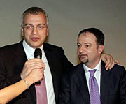 Il Presidente Talarico con Raffaele Rio