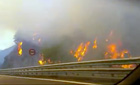 Incendio a Tessano-Laurignano