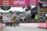 Giro d'Italia arrivo a Santa Ninfa