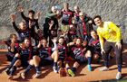 Medici Cosenza FC dopo la conquista della Supercoppa 2017 contro Melito Porto Salvo