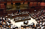 Una seduta parlamentare