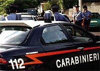 Intervenuti i Carabinieri