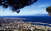 Reggio Calabria, panorama dello stretto