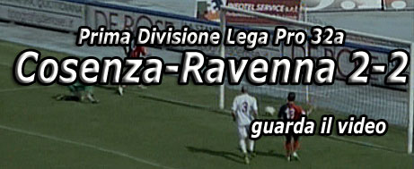 Video: Cosenza-Ravenna