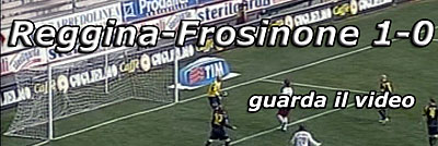 Video: Reggina-Frosinone 1-0