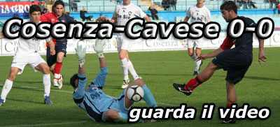 Video: Cosenza-Cavese 0-0