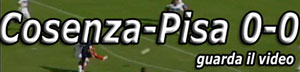 Video: Cosenza-Pisa 0-0