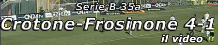 Video:Crotone-Frosinone 4-1