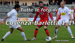 Tutte le foto di Cosenza-Barletta