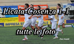 Le foto della partita Licata-Cosenza