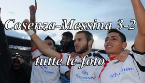 Cosenza-Messina 3-2 le fotoTutte le foto