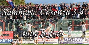 Sambiase Cosenza 3-4 le foto