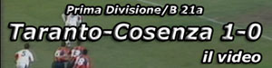 Video: Taranto-Cosenza
