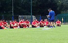 Cosenza Calcio allenamento a Norcia