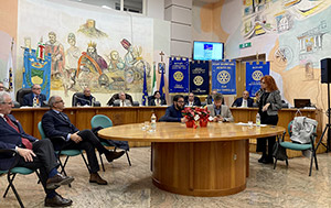 Rotary a Palazzo dei bruzi