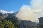 Incendio tra Praia e Tortora